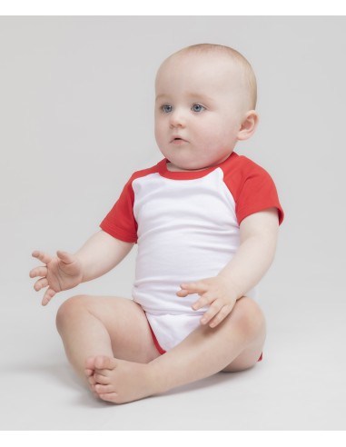 L-LW502-Essential Short Sleeved Baseball Bodysuit